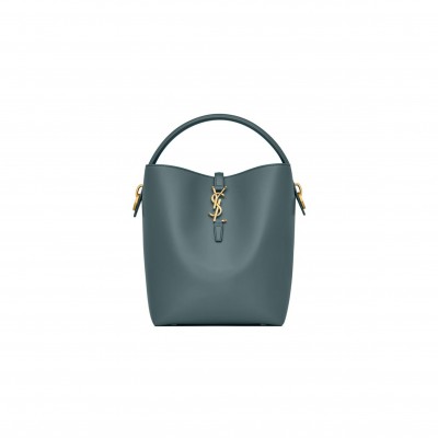 YSL LE 37 IN SHINY LEATHER 742828326041 (20*25*16cm)